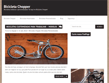 Tablet Screenshot of bicicletachopper.com